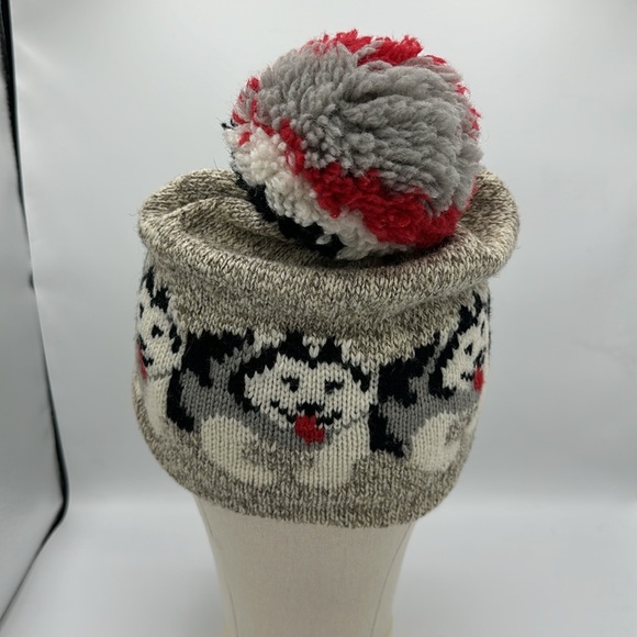 Vintage L.L. Bean Wool Husky Winter Snow Hat - Picture 2 of 6